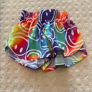 Colorful Smiley Face Shorts NWOT